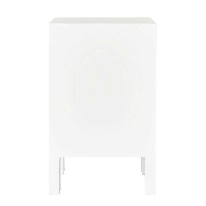 Ariana Bedside Table - Petite White