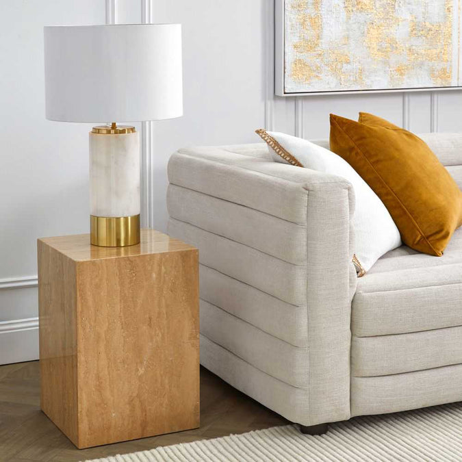 Colorado 3 Seater Sofa - Natural Linen - - Eleganté