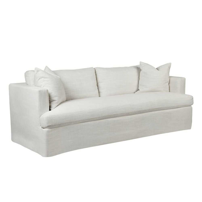 Birkshire 3 Seater Slip Cover Sofa - Off White Linen