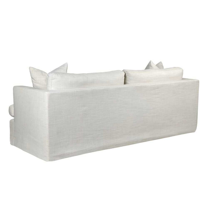 Birkshire 3 Seater Slip Cover Sofa - Off White Linen