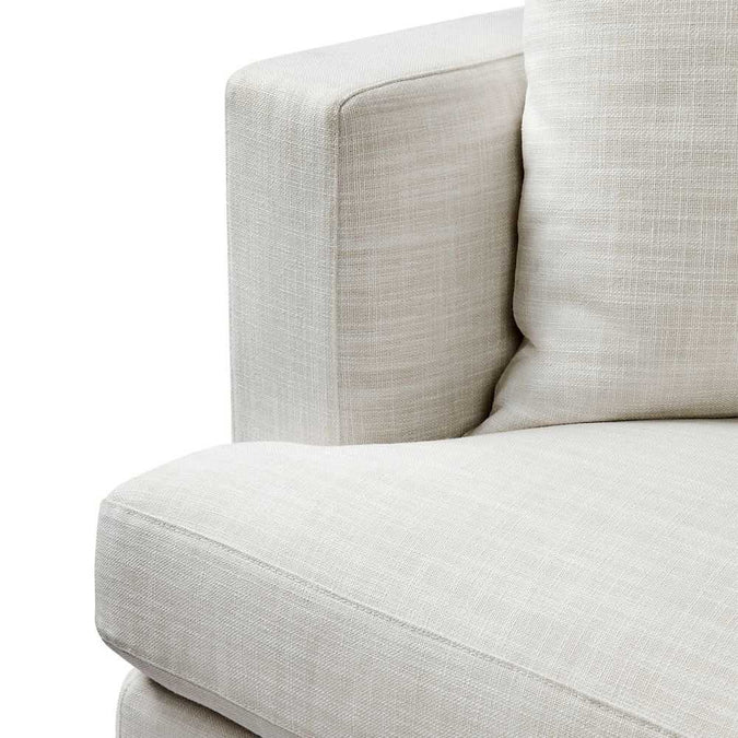 Birkshire 3 Seater Slip Cover Sofa - Off White Linen