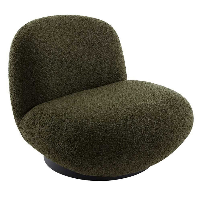Teddy Upholstery Swatch - Green - - Eleganté