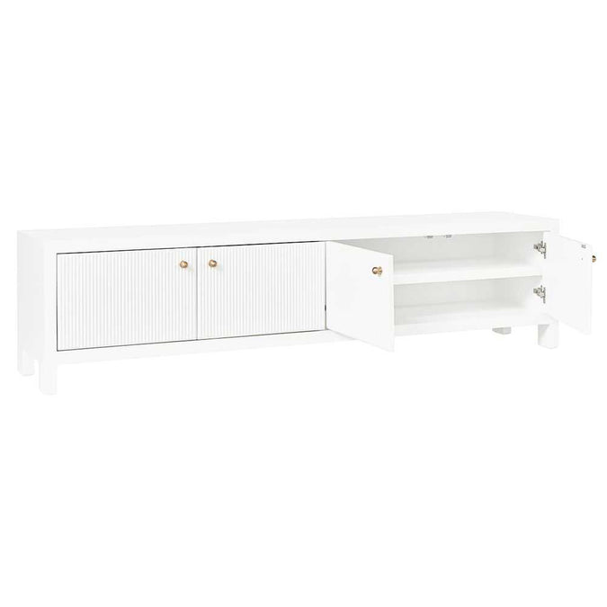 Ariana Entertainment Unit - Large White
