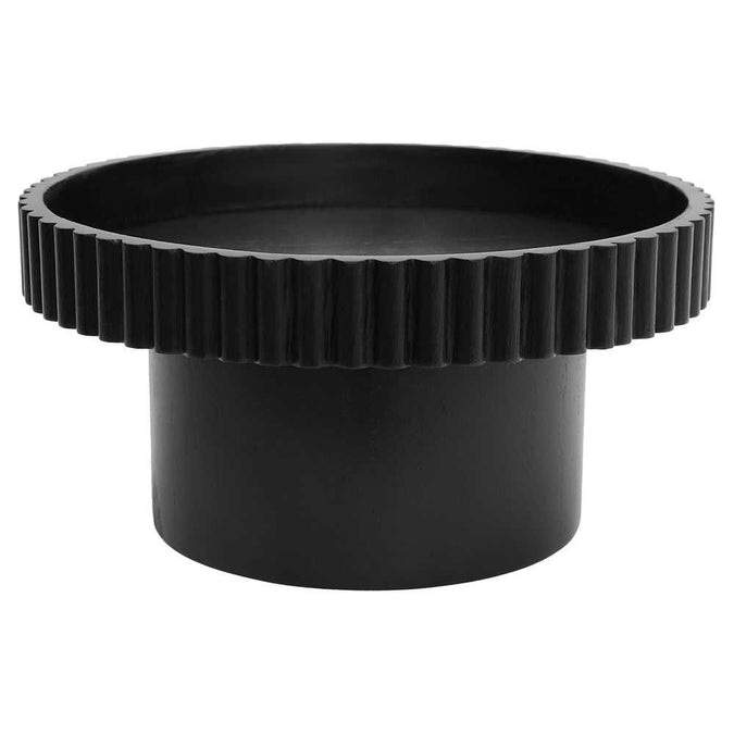 Blythe Footed Bowl - Small Black