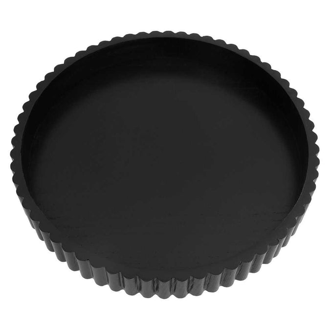 Blythe Footed Bowl - Small Black