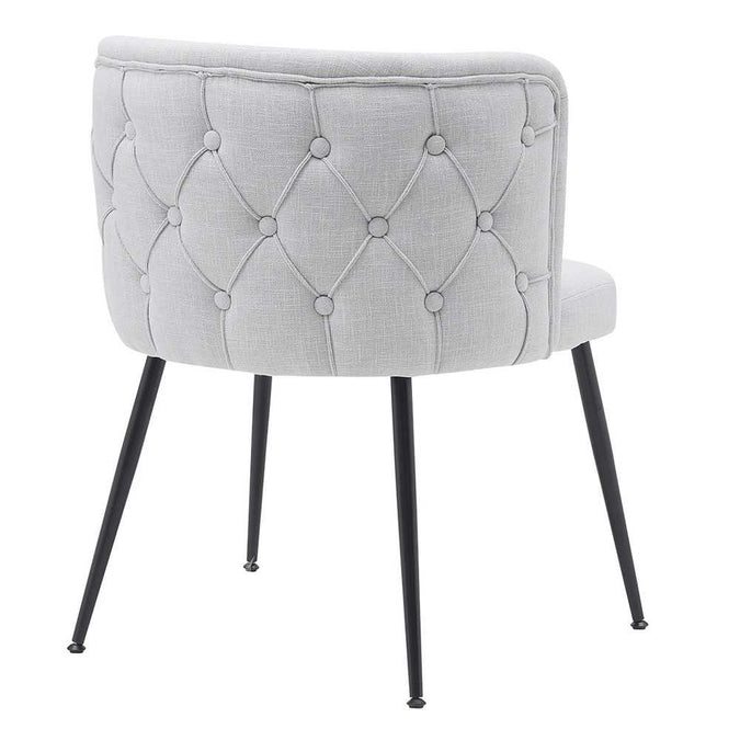 Whitney Dining Chair Set of 2 - Dusk Grey - - Eleganté
