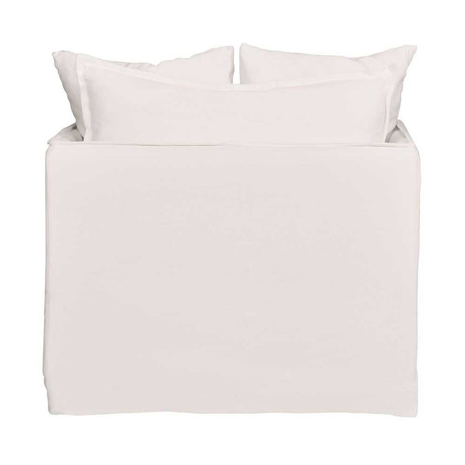 Palm Beach Slip Cover Arm Chair - White Linen