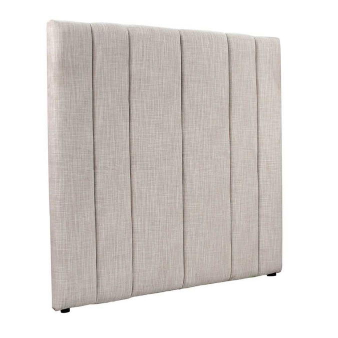 Soho Double Bedhead - Off White Linen - - Eleganté