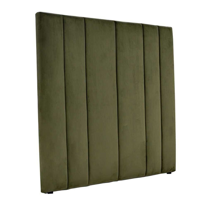Soho Double Bedhead - Olive Velvet - - Eleganté