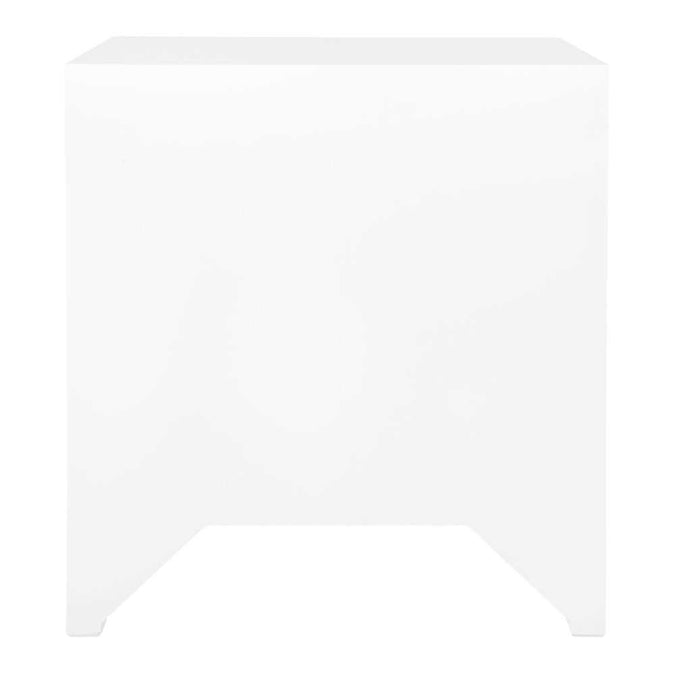 Ariana Bedside Table - Large White