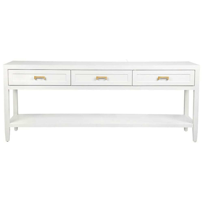 Soloman Console Table - Large White