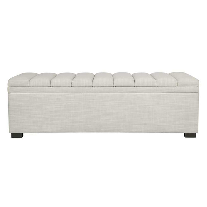 Dallas Upholstery Swatch - Off White Linen