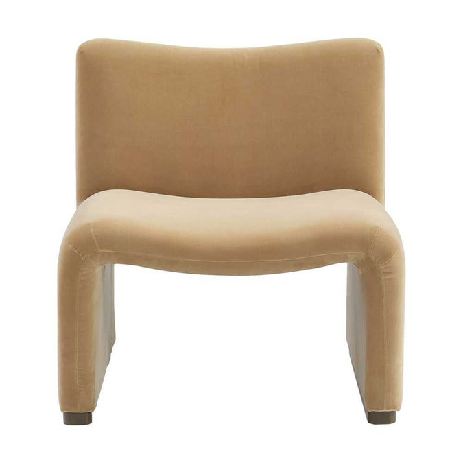 Beau Occasional Chair - Ochre Velvet