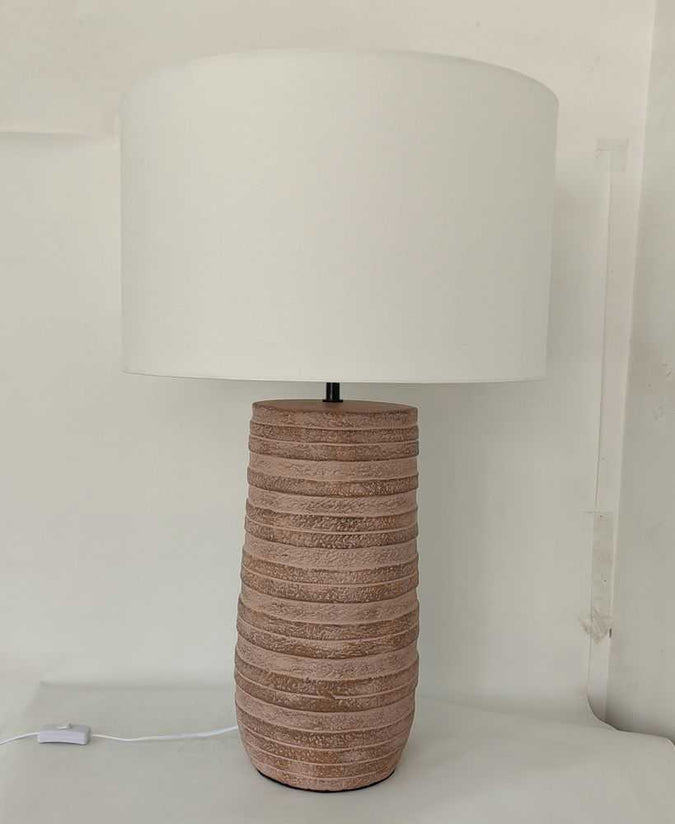 Carson Table Lamp - Dusty Rose - OUTLET NSW