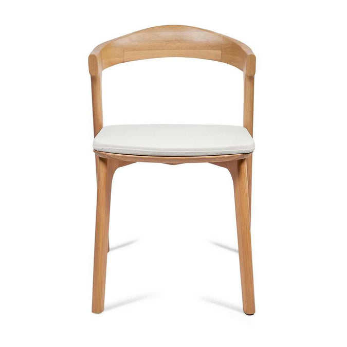 Seat Pad Set of 2 - White Linen - - Eleganté