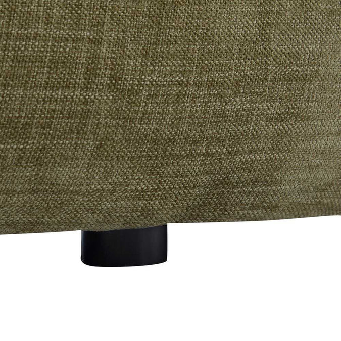 Greenwich 3 Seater Sofa w Right Chaise - Sage Chenille