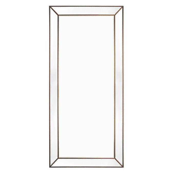 Zeta Floor Mirror - Antique Gold - - Eleganté