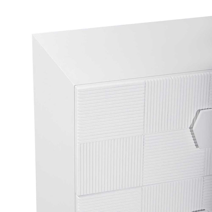 Alton Bedside Table - Large White - - Eleganté