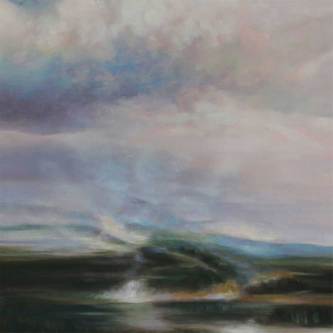 Fresh Air Oil On Canvas Painting
