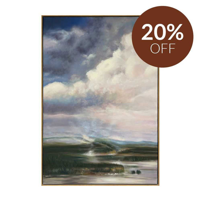 Fresh Air Oil On Canvas Painting