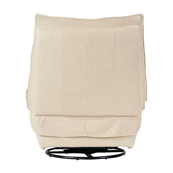 Lusitano Recliner Chair - Cappuccino Cream Leather