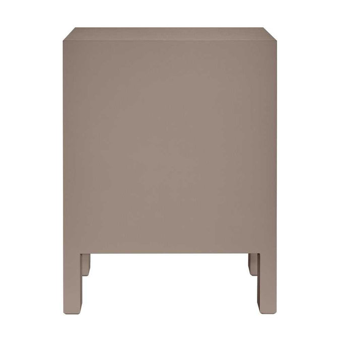Ariana Bedside Table - Small Taupe - - Eleganté