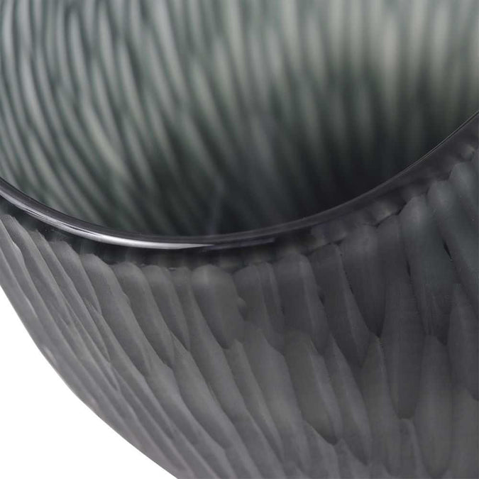 Eloise Vase - Medium Charcoal - - Eleganté