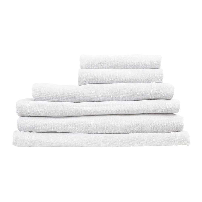 Birkshire 3 Seater Sofa SLIP COVER ONLY - White Linen - - Eleganté