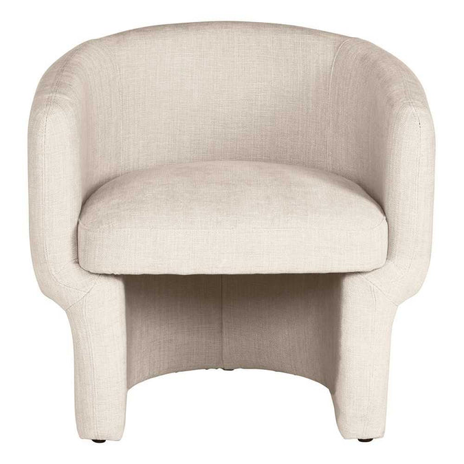 Avenue Arm Chair - Natural Chenille - - Eleganté