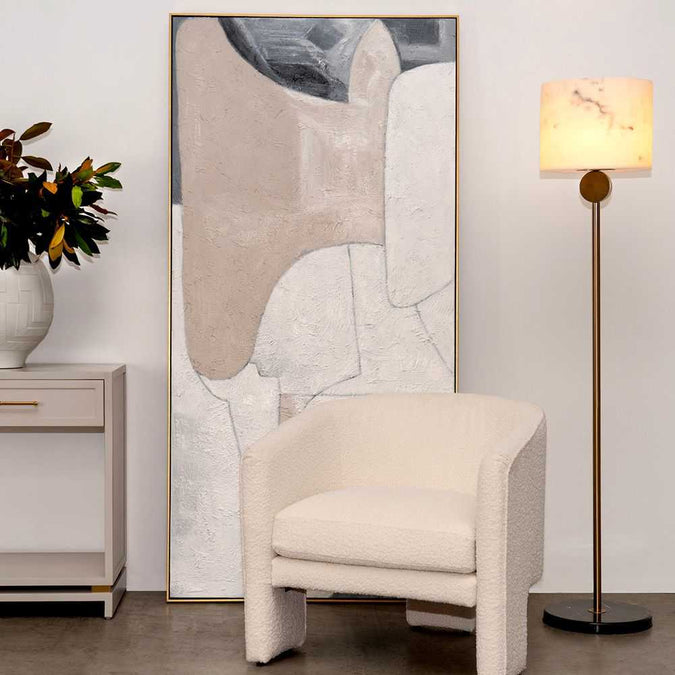 Piece By Piece Oil On Canvas Painting - - Eleganté