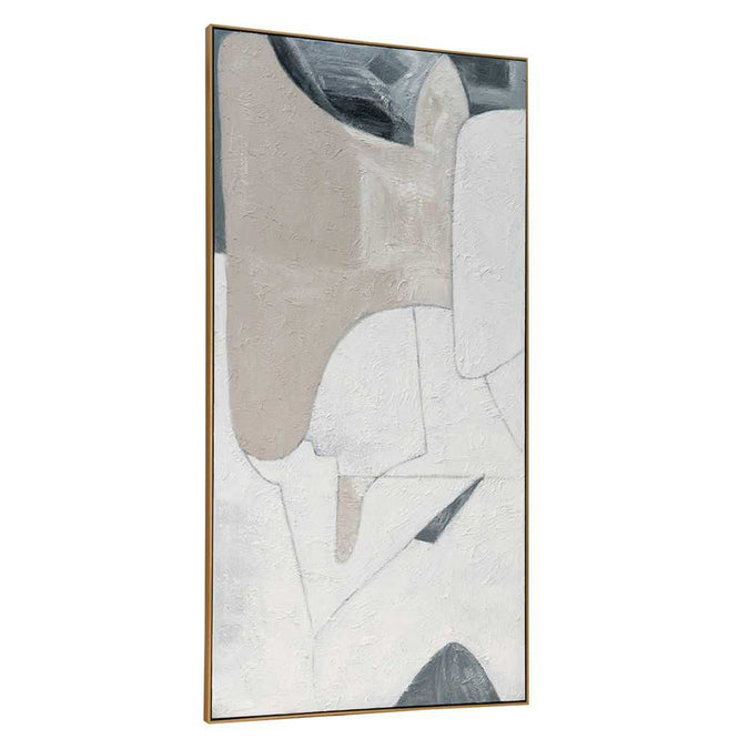 Piece By Piece Oil On Canvas Painting - - Eleganté