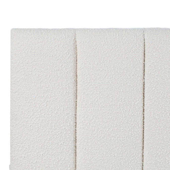Soho Queen Bedhead - White Boucle - - Eleganté