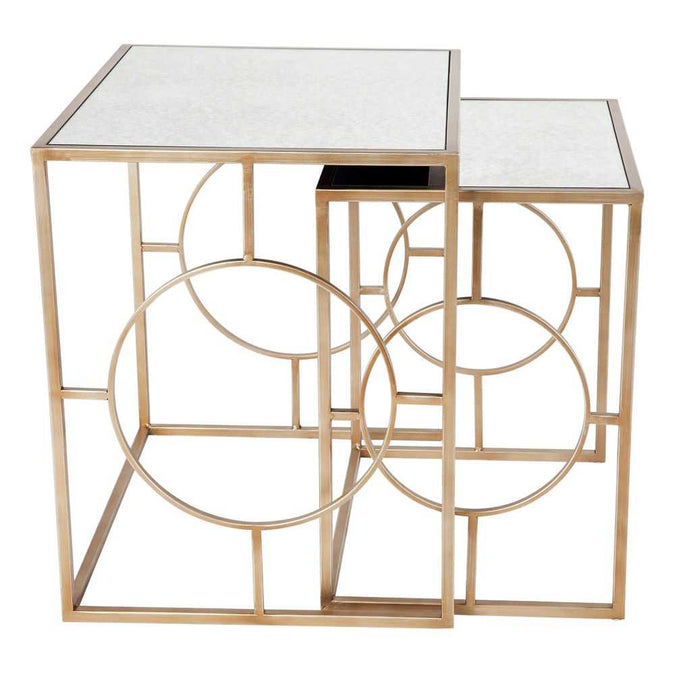 Melrose Nesting Side Tables - - Eleganté