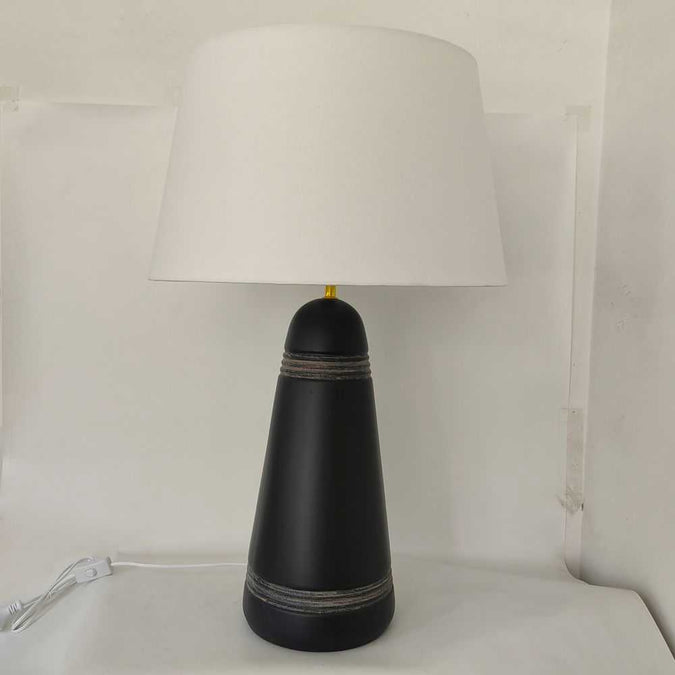 Farrell Table Lamp - Charcoal - OUTLET NSW - - Eleganté