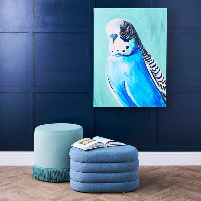Albano Stool - Blue