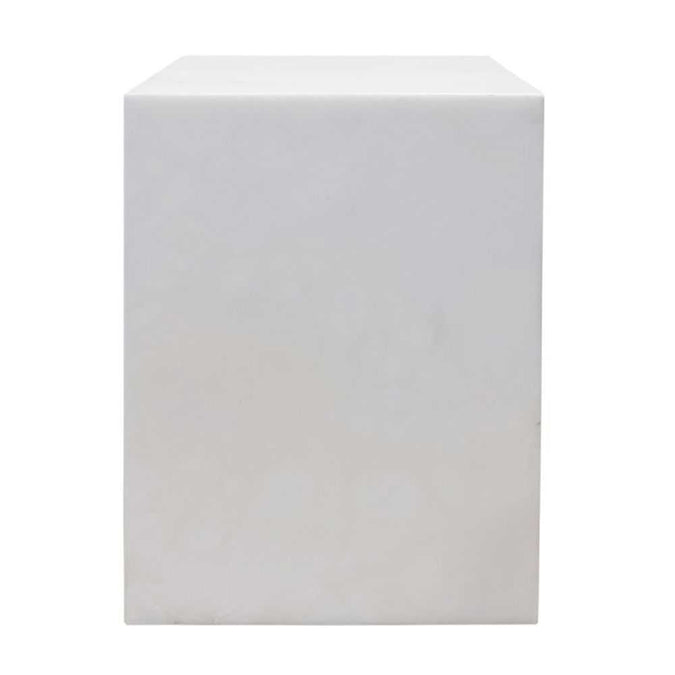 Hendrix Alabaster Side Table - OUTLET NSW