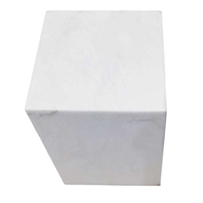 Hendrix Alabaster Side Table - OUTLET NSW