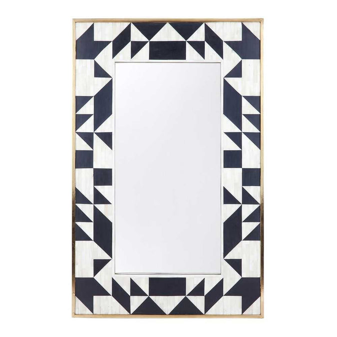 Huxley Bone Inlay Wall Mirror