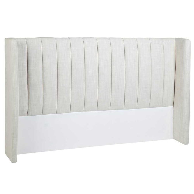 Central Park King Bedhead - Natural Linen