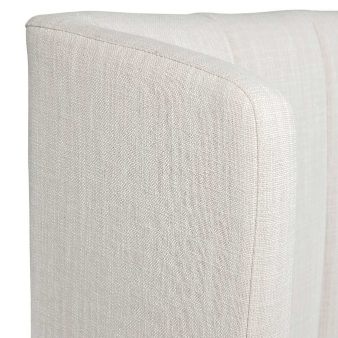 Central Park King Bedhead - Natural Linen
