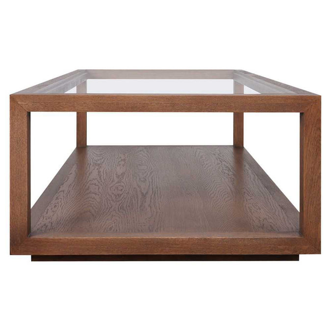 Sadie Rectangle Coffee Table - Walnut
