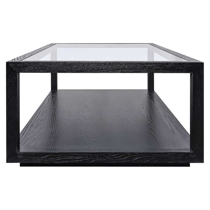 Sadie Rectangle Coffee Table - Black