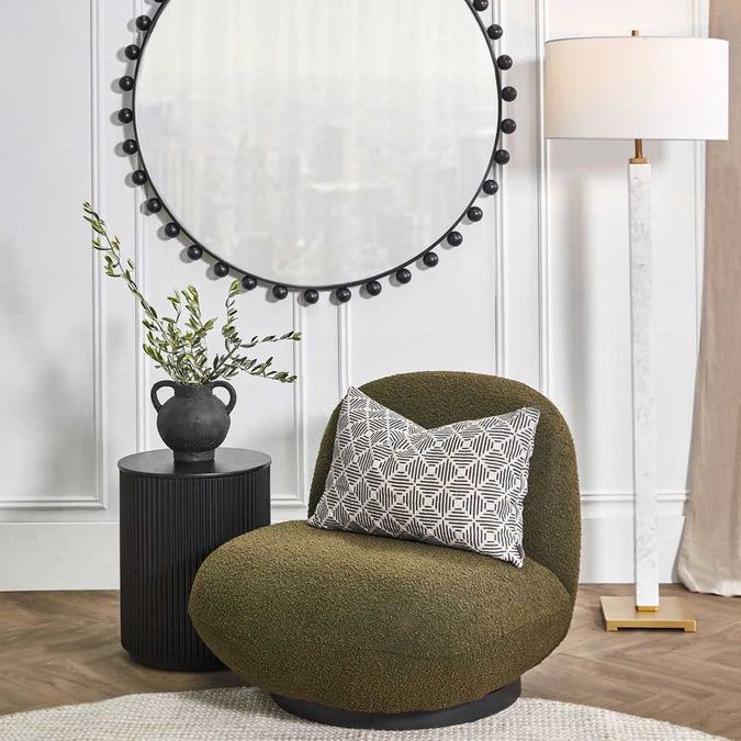 Essex Marble Floor Lamp - - Eleganté