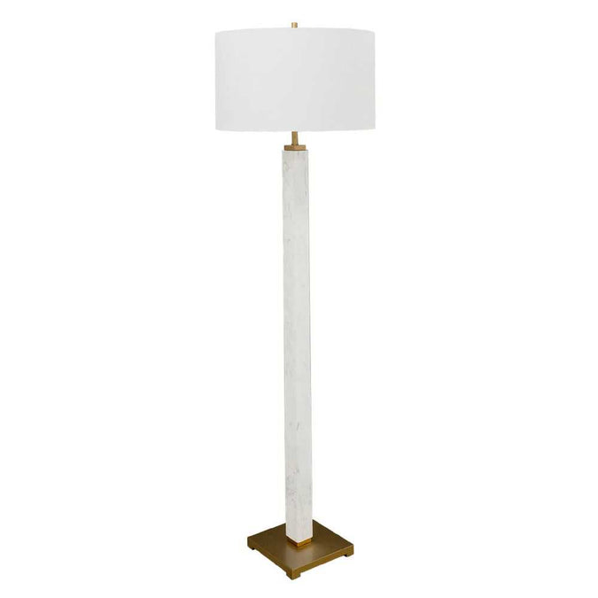 Essex Marble Floor Lamp - - Eleganté