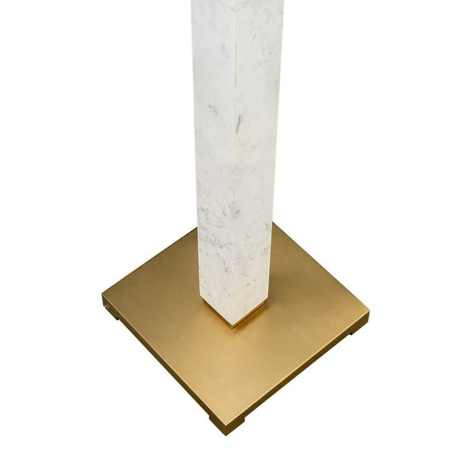 Essex Marble Floor Lamp - - Eleganté
