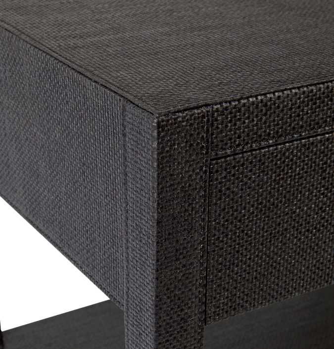 Chiswick Bedside Table - Black - - Eleganté