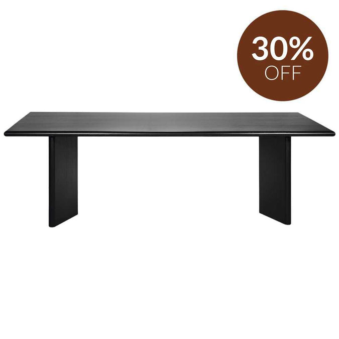 Montauk Dining Table - 2.4m Black
