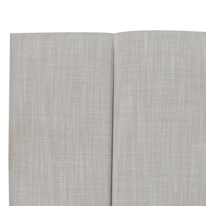 Soho Double Bedhead - Off White Linen