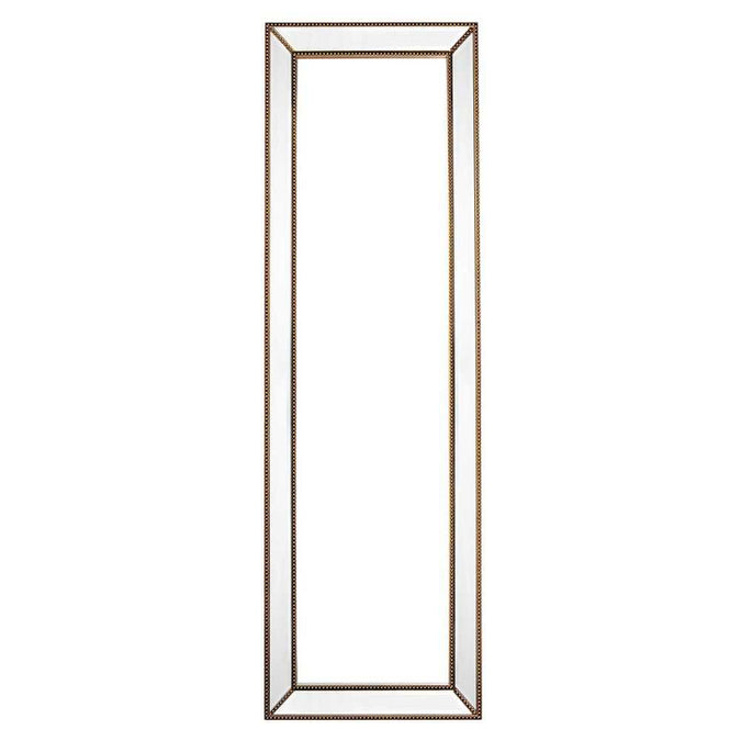 Zeta Cheval Mirror - Antique Gold
