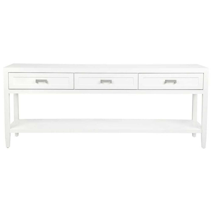 Soloman Console Table - Large White